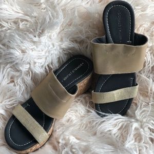 Donald J Pliner Wedge Sandals